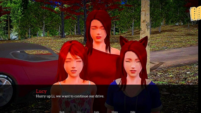 Teen Step-Sister Seduces Her New MILF Step-Mom With Big Tits & Ass