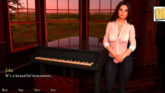 Big-Ass Chick Gets Fucked Hard In 3D Anime Visual Novel Sex Game Walkthrough