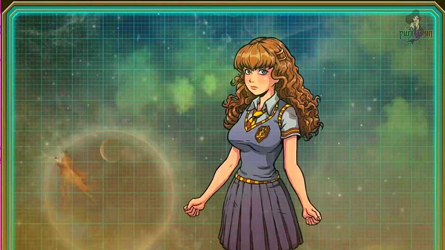 Hermione & Princess Jasmine Dance for Akabur's Alien Girls Cam Show