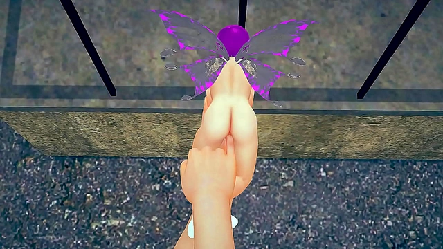 Tiny Fairy Gets Her Pussy Fingers By Giant Monster In 3D Hentai Cartoon