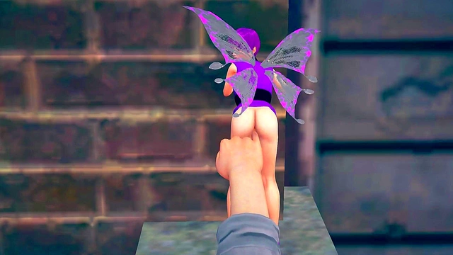 Tiny Fairy Gets Her Pussy Fingers By Giant Monster In 3D Hentai Cartoon