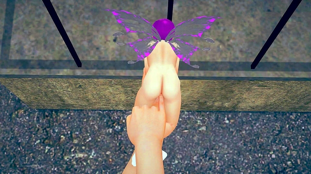 Tiny Fairy Gets Her Pussy Fingers By Giant Monster In 3D Hentai Cartoon