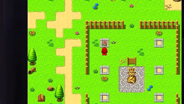 Red Riding Hood Seduced by Plant Monsters for Double Penetration Cum Shower