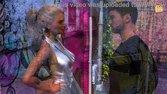 Hot Blonde Teen Engages in Intimate 3D Hentai Adventure at Home