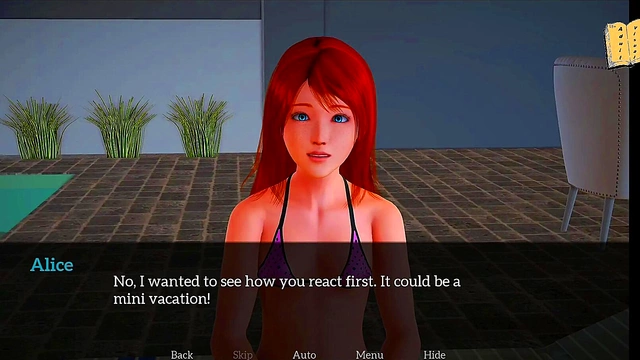 Blonde Teen's Erotic Adventure With Her New 3D Anime Family