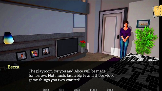 Blonde Teen's Erotic Adventure With Her New 3D Anime Family