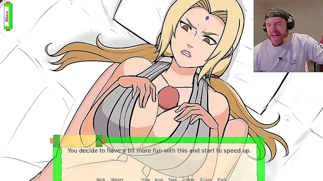 Tsunade Submission Leads to Wild Naruto Anime Threesome & BDSM Fun
