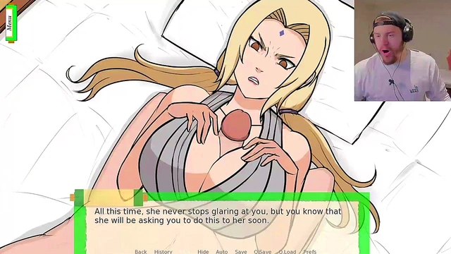 Tsunade Submission Leads to Wild Naruto Anime Threesome & BDSM Fun
