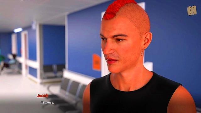 Rock Star Fantasy With Big-Ass Cartoon Babe In Erotic Visual Novel Adventure