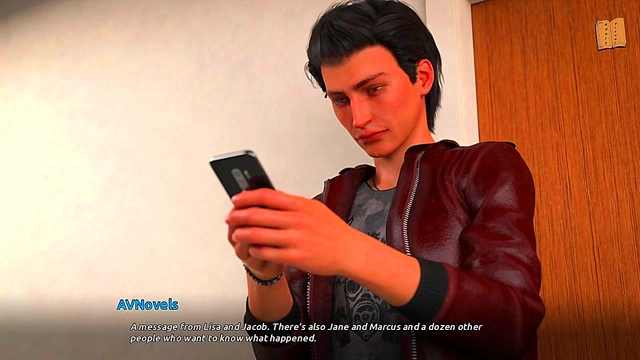 Rock Star Fantasy With Big-Ass Cartoon Babe In Erotic Visual Novel Adventure