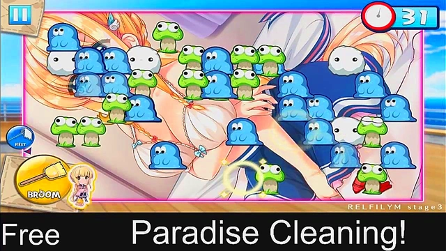 Horny Maid Cleans Up With Steamy Sex In Paradise Clean Anime Game