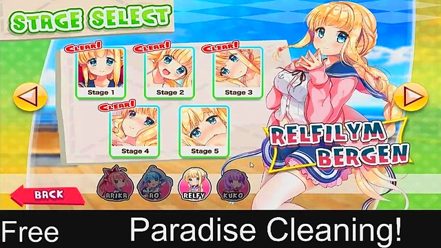 Horny Maid Cleans Up With Steamy Sex In Paradise Clean Anime Game