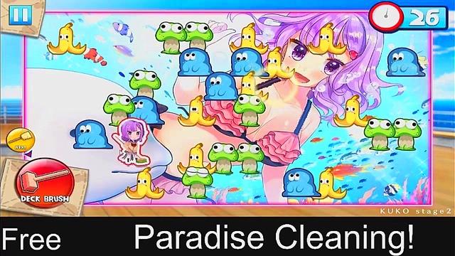 Horny Maid Cleans Up With Steamy Sex In Paradise Clean Anime Game