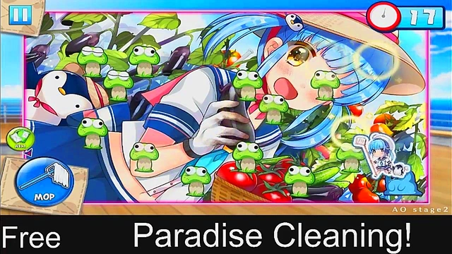 Horny Maid Cleans Up With Steamy Sex In Paradise Clean Anime Game