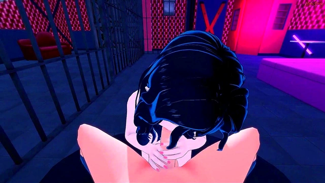 Lust Gives Hot Anime Blowjob Then Doggy Style Creampie From Your POV Facial