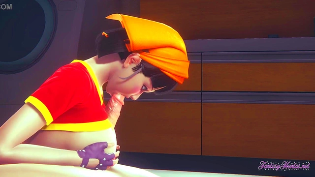 Pan from Dragon Ball Z Gets Fucked After Hot Cunnilingus & Blowjob Session