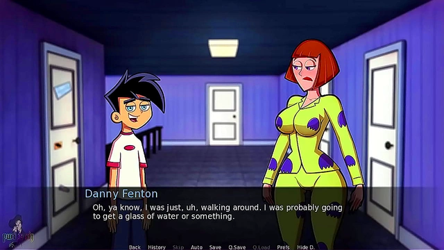 Redhead Mom Maddie Rides Danny Hard In Amity Park For Rough Anime Orgasm