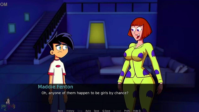 Redhead Mom Maddie Rides Danny Hard In Amity Park For Rough Anime Orgasm