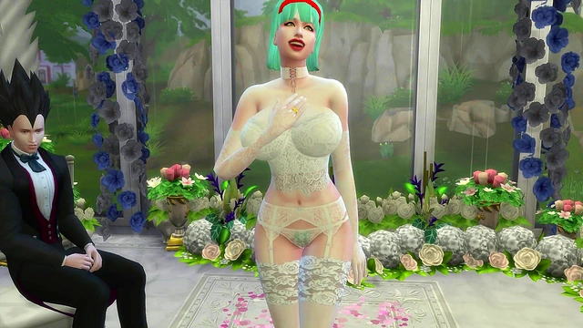 Beautiful Bride Bulma Cheats With Older Man While Cuckolded Husband WatchesErotic Wedding Photoshoot Turns Into Steamy Hentai Adventure