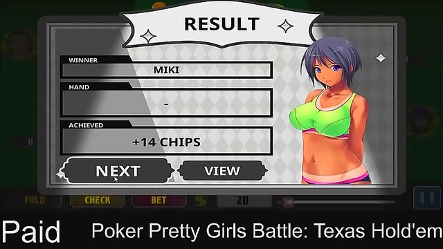 Sexy Anime Girls Play High-Stakes Poker for Erotic Rewards