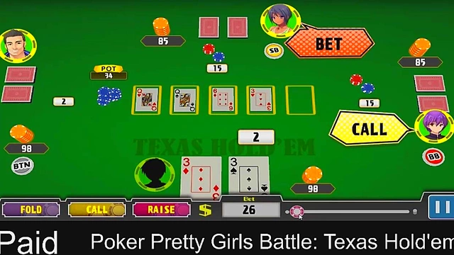 Sexy Anime Girls Play High-Stakes Poker for Erotic Rewards