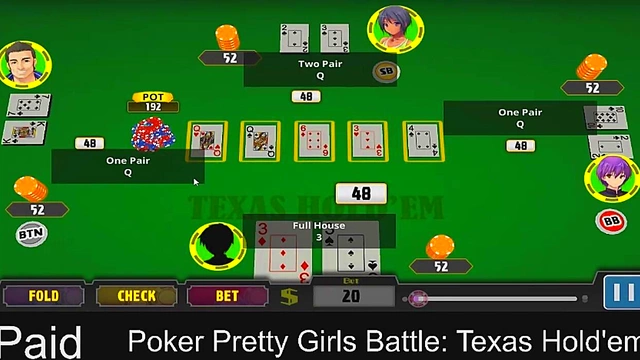 Sexy Anime Girls Play High-Stakes Poker for Erotic Rewards