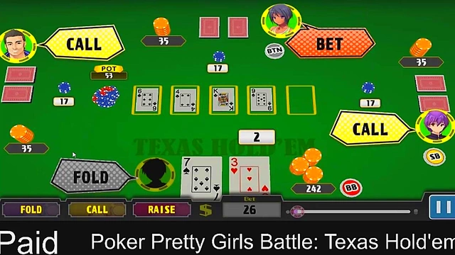 Sexy Anime Girls Play High-Stakes Poker for Erotic Rewards