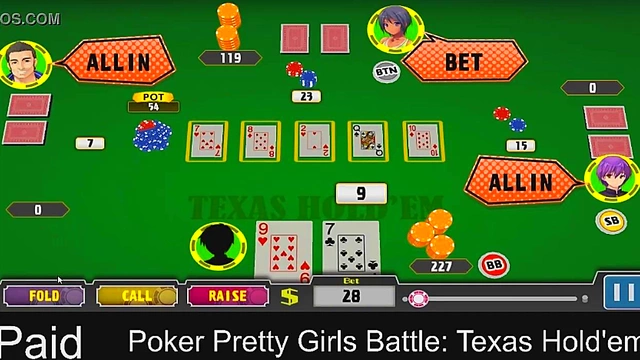 Sexy Anime Girls Play High-Stakes Poker for Erotic Rewards
