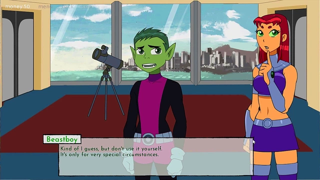 Raven & Starfire’s Naughty Anime Adventure – Blowjob, Handjob, Spanking Fun