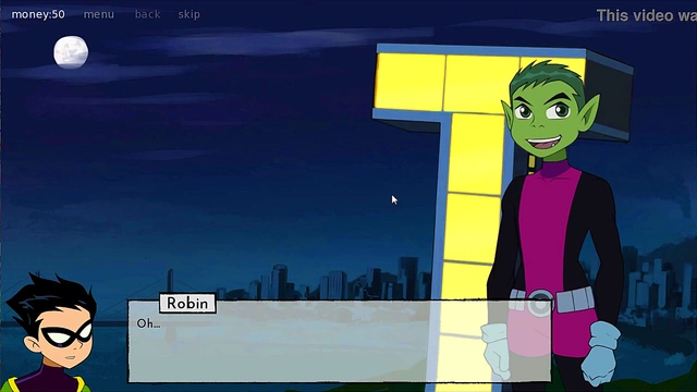 Raven & Starfire’s Naughty Anime Adventure – Blowjob, Handjob, Spanking Fun