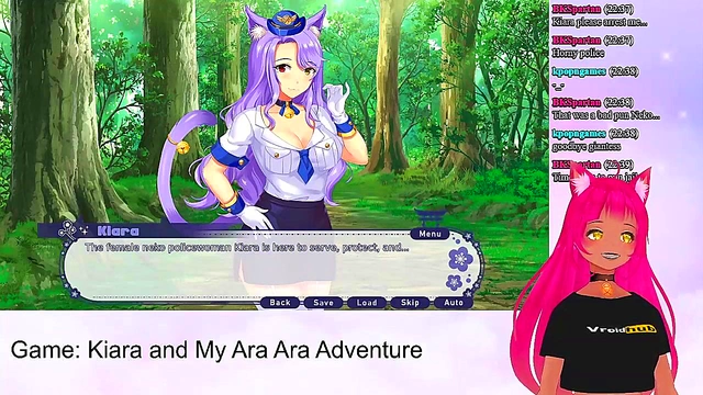 Lewd VTuber Neko Seduces With Lingerie Footjob & Big Boob Fun