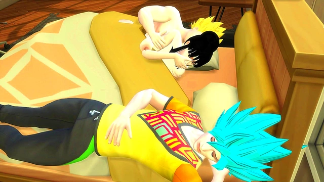 Vegeta Fucks Chichi While Her Husband Watches in Dragon Ball Hentai Cuckold Scene