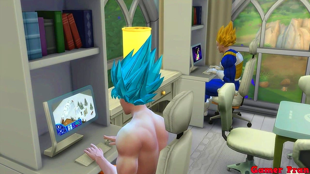 Vegeta Fucks Chichi While Her Husband Watches in Dragon Ball Hentai Cuckold Scene