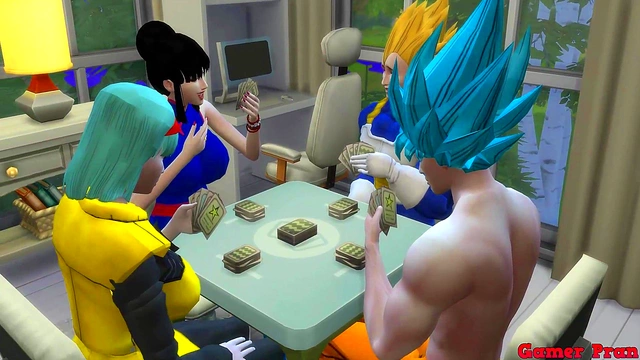 Vegeta Fucks Chichi While Her Husband Watches in Dragon Ball Hentai Cuckold Scene