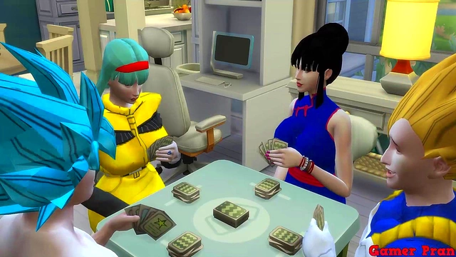 Vegeta Fucks Chichi While Her Husband Watches in Dragon Ball Hentai Cuckold Scene