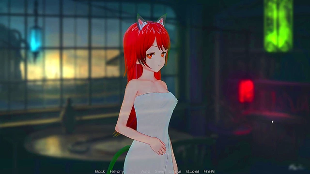 Big-Busted Cartoon Girl Gives Blowjob & Handjob For Juicy Finish