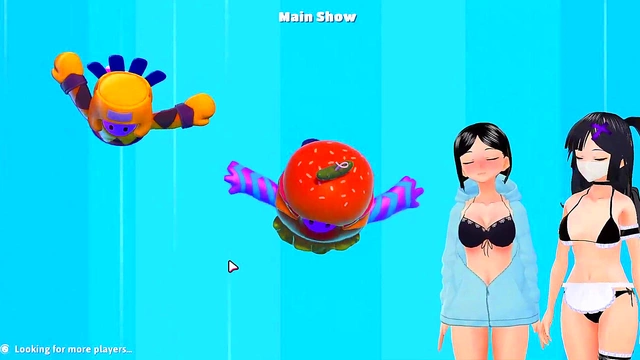 VTuber Miyu & Liz Play Fall Guys For Naughty Hentai Fun