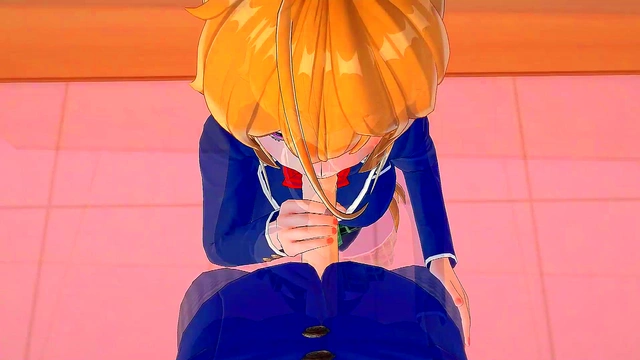 Erina Nakiri Seduces New Prodigy in 3D Hentai Food Wars Scene