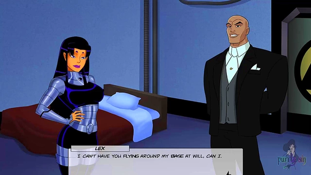 Raven Trains With Aliens & Superheroes for Intense Hentai Action