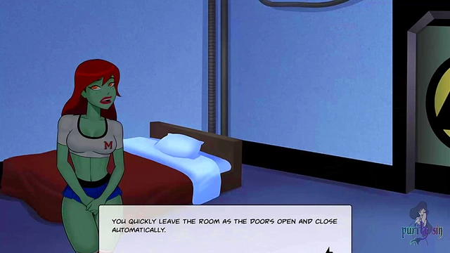 Raven Trains With Aliens & Superheroes for Intense Hentai Action