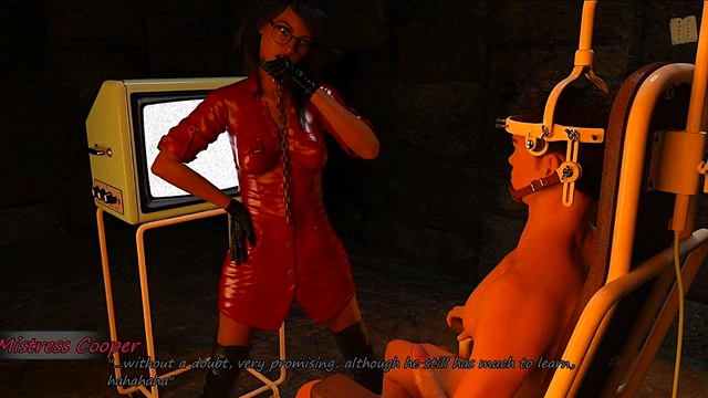 Mrs Cooper Teaches John Big-Ass Blowjob Kinks In 3D Anime Seduction