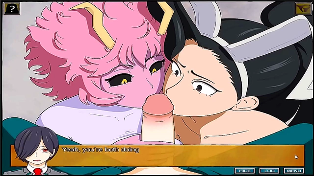 My Hero Academia Toon Couple Enjoy Wild Anime Sex With Double The Fun