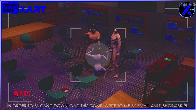 Teen Students Fuck Hot Teacher Lily Vanilli in Classroom Doggy Style for Anal Cume Shots