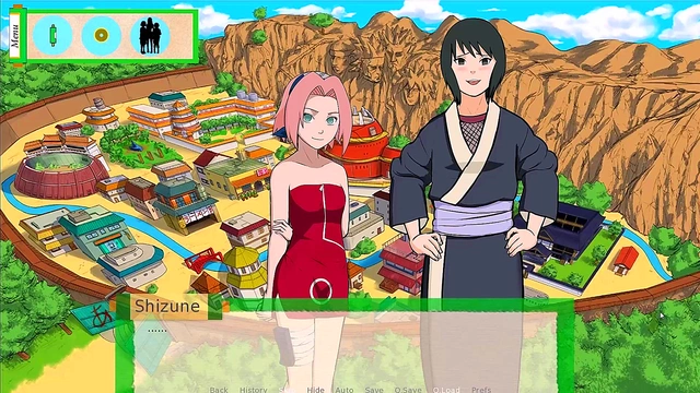 Naruto Hentai – Busty Shizune Fucks With Sluts Sakura, Hinata & Sarada