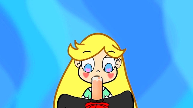 Star Butterfly Anime Sex – Hot Blowjob Scene With Toon Cutie