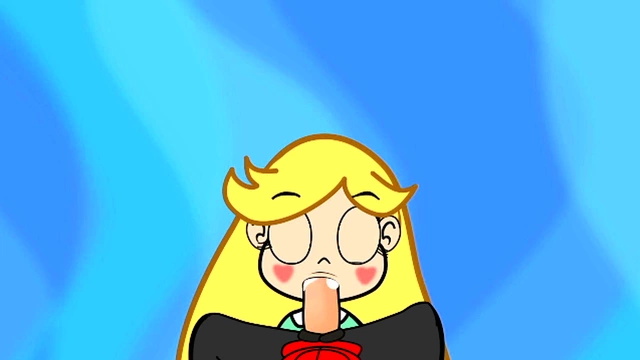 Star Butterfly Anime Sex – Hot Blowjob Scene With Toon Cutie