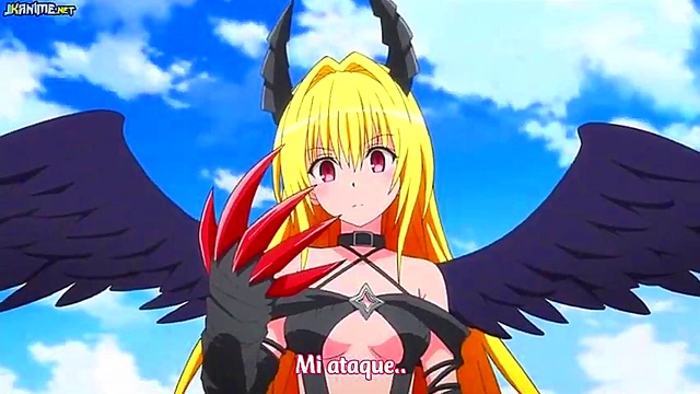 Hot Anime Chick Gets Wild in To Love-Ru Darkness for Mind-Blowing Sex Scene