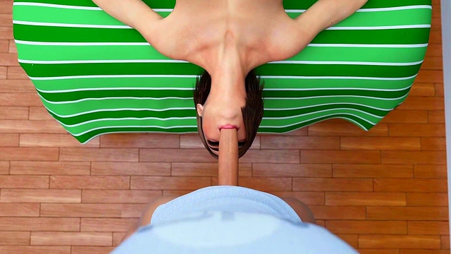 Sexy Milf Violet Gives Seductive Titjob & Blowjob In MILFY CITY Anime