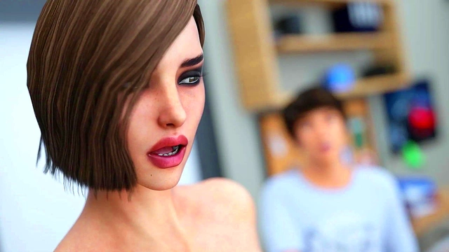 Sexy Milf Violet Gives Seductive Titjob & Blowjob In MILFY CITY Anime