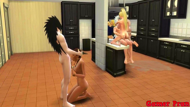 Hinata & Naruto’s Wild Hentai Orgy – Cheating Wives Milk Anal Men for Hardcore Fun